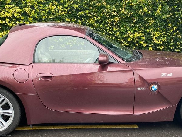 BMW Z4 Coupe, Petrol, 2005, Red
