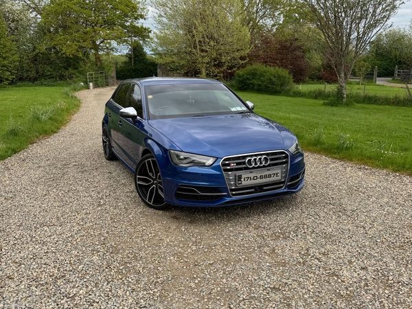 Audi S3 Hatchback, Petrol, 2017, Blue