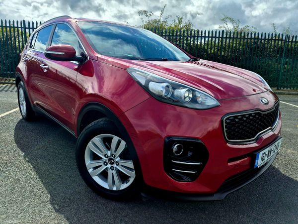 Kia Sportage SUV, Diesel, 2016, Red