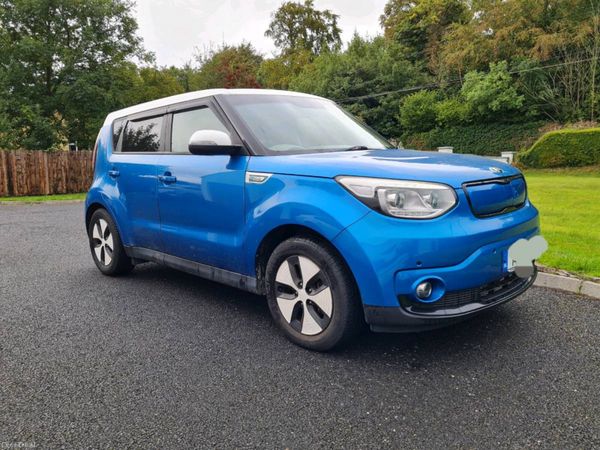 Kia Soul Hatchback, Electric, 2014, Blue