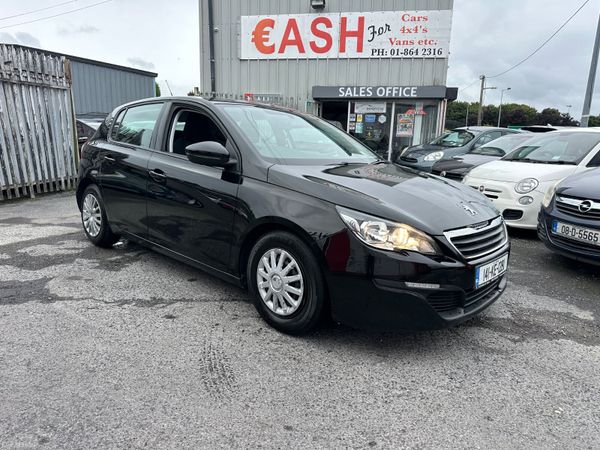 Peugeot 308 Hatchback, Diesel, 2014, Black