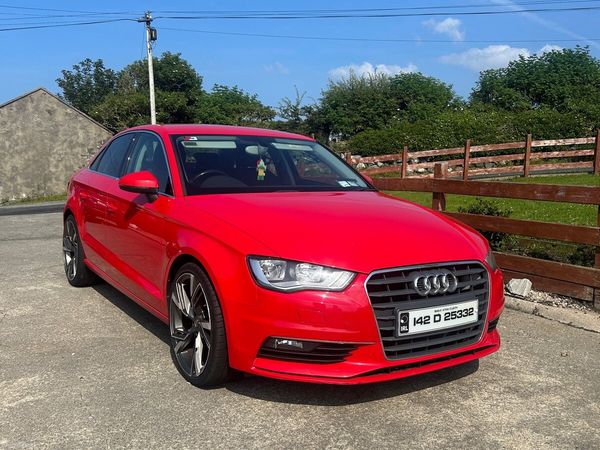 Audi A3 Saloon, Diesel, 2014, Red