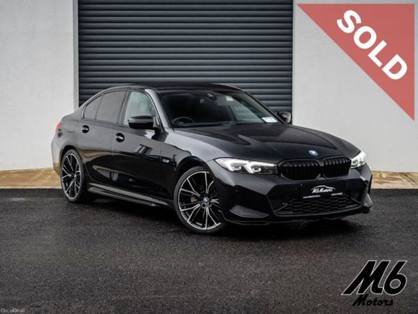 BMW 3-Series Saloon, Petrol Hybrid, 2023, Black