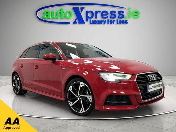 Audi A3 Hatchback, Petrol, 2019, Red