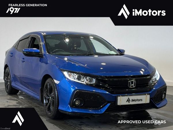 Honda Civic Hatchback, Diesel, 2018, Blue