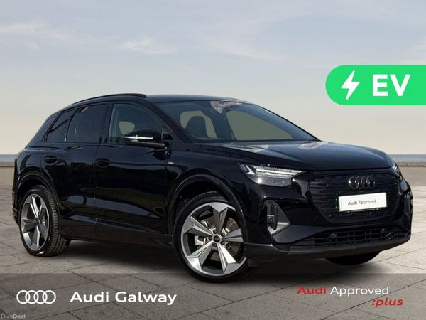 Audi Q4 e-tron SUV, Electric, 2025, Black