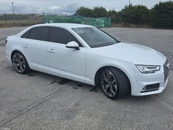 Audi A4 Saloon, Petrol, 2019, White