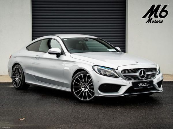 Mercedes-Benz C-Class Coupe, Diesel, 2018, Silver