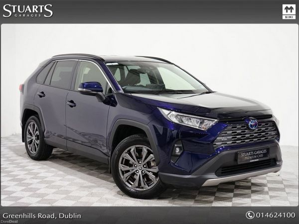 Toyota RAV4 Estate, Petrol Hybrid, 2024, Blue