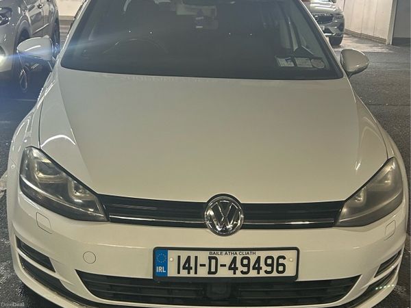 Volkswagen Golf Hatchback, Petrol, 2014, White