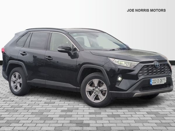 Toyota RAV4 SUV, Petrol Hybrid, 2022, Black