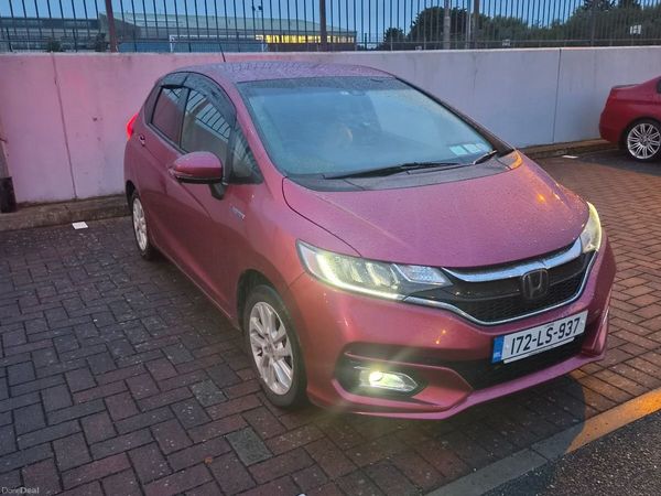 Honda Fit Hatchback, Petrol Hybrid, 2017, Pink
