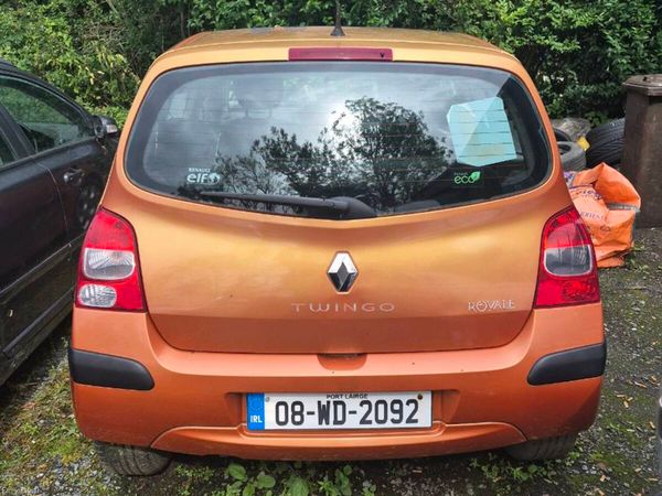 Renault Twingo Hatchback, Petrol, 2008, Orange