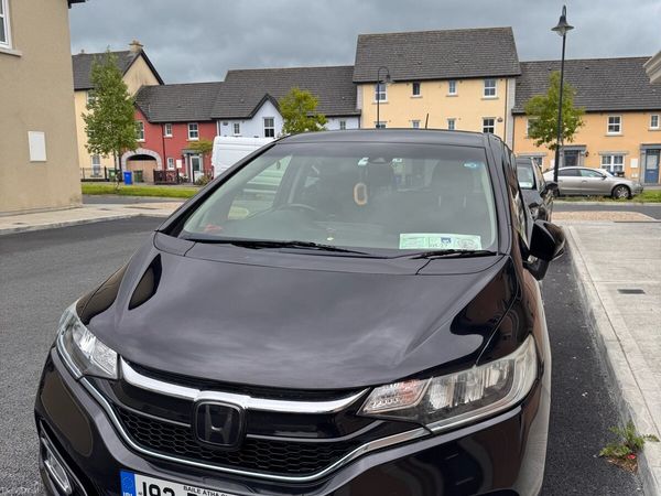 Honda Fit Hatchback, Petrol Hybrid, 2019, Black