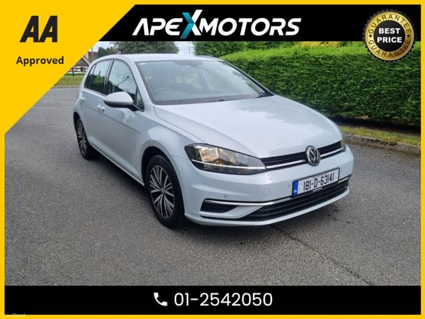 Volkswagen Golf Hatchback, Petrol, 2018, Silver