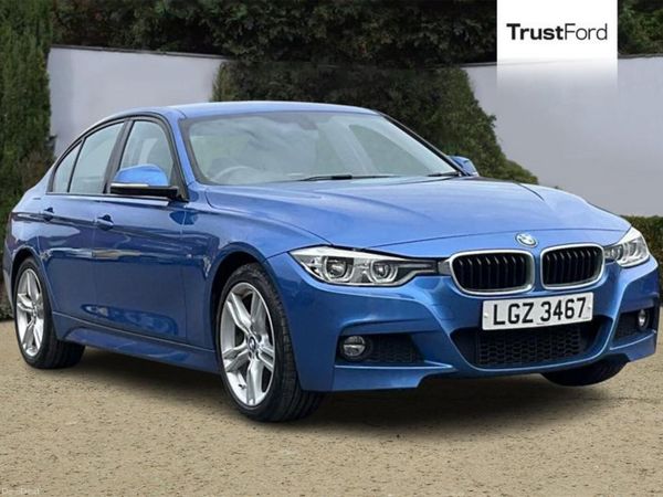 BMW 3-Series Saloon, Petrol, 2018, Blue