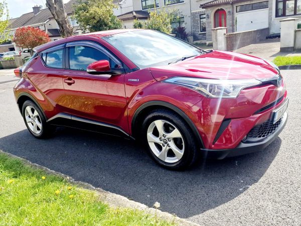 Toyota C-HR Hatchback, Petrol Hybrid, 2017, Red