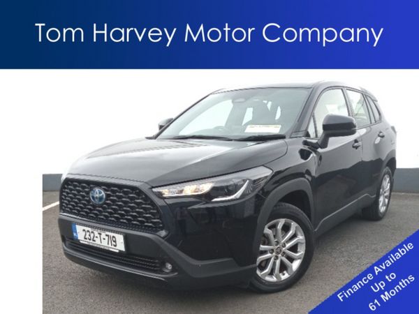 Toyota Corolla Cross SUV, Petrol Hybrid, 2023, Black