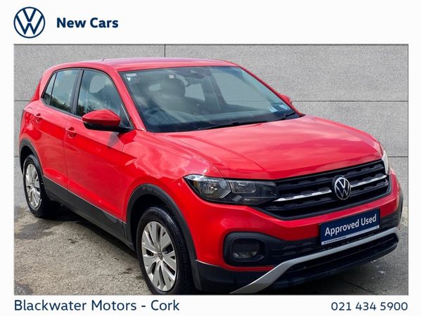 Volkswagen T-Cross SUV, Petrol, 2021, Red