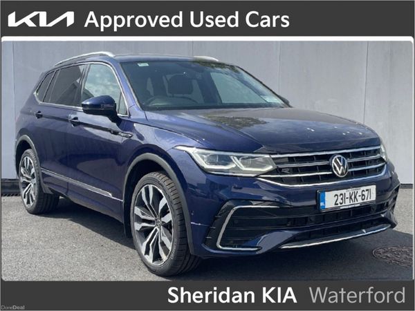 Volkswagen Tiguan Allspace SUV, Diesel, 2023, Blue