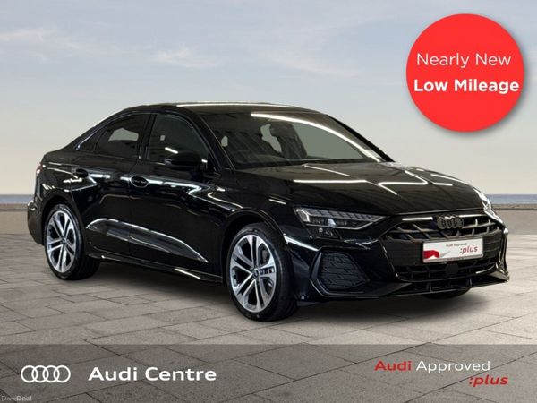 Audi A3 Saloon, Petrol, 2026, Black