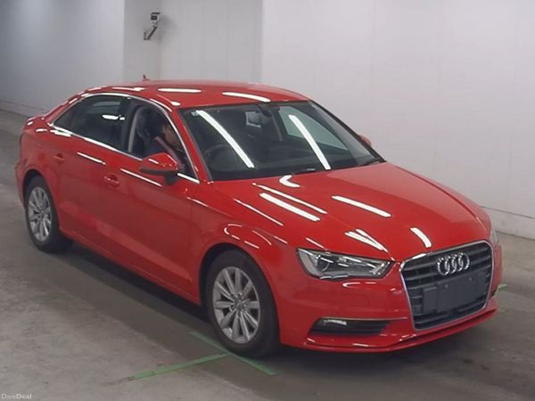 Audi A3 Saloon, Petrol, 2015, Red