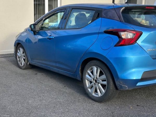 Nissan Micra Hatchback, Petrol, 2019, Blue