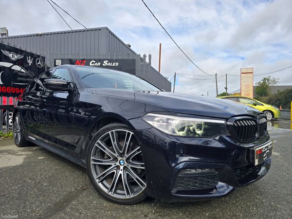 BMW 5-Series Saloon, Diesel, 2018, Black