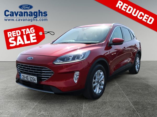Ford Kuga SUV, Diesel, 2021, Red