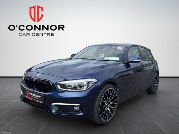 BMW 1-Series Hatchback, Diesel, 2017, Blue