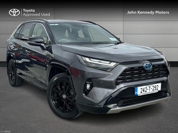 Toyota RAV4 SUV, Petrol Hybrid, 2024, Grey