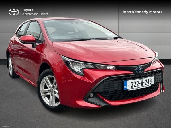 Toyota Corolla Hatchback, Petrol Hybrid, 2022, Red