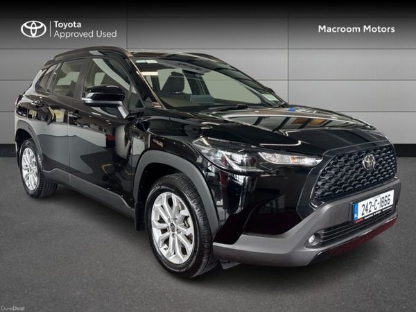 Toyota Corolla Cross SUV, Petrol Hybrid, 2024, Black