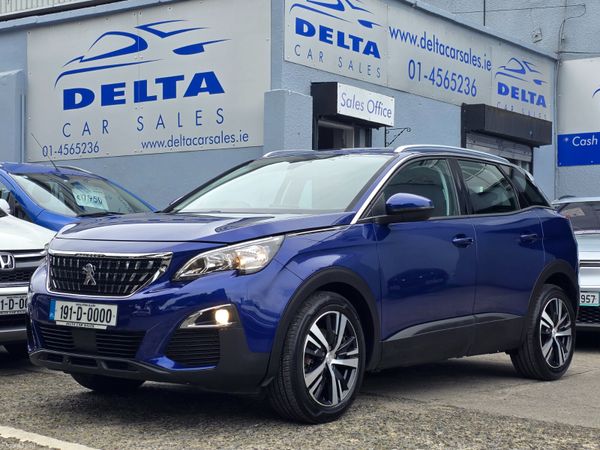 Peugeot 3008 SUV, Petrol, 2019, Blue