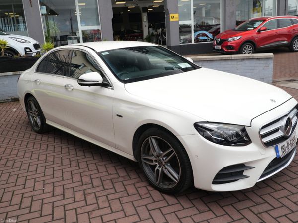 Mercedes-Benz E-Class Saloon, Petrol Plug-in Hybrid, 2018, White