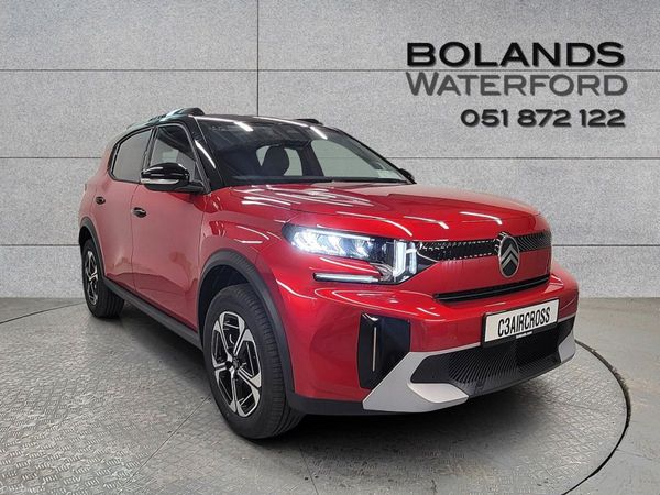 Citroen C3 Aircross SUV, Petrol Hybrid, 2026, Red