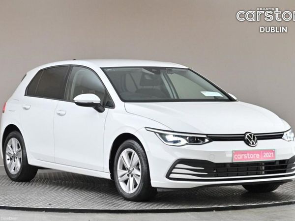 Volkswagen Golf Hatchback, Petrol Hybrid, 2021, White