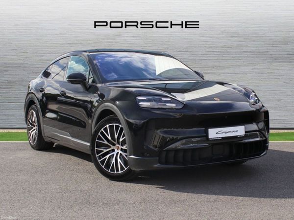 Porsche Cayenne SUV, Electric, 2026, Black