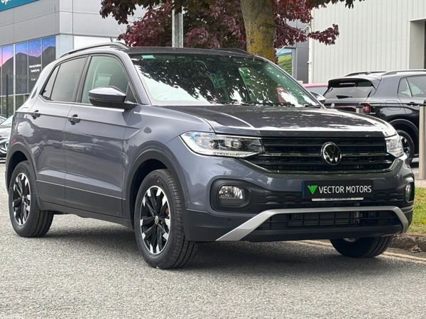 Volkswagen T-Cross SUV, Petrol, 2023, Grey