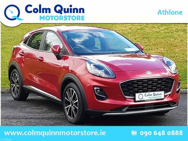 Ford Puma MPV, Petrol Hybrid, 2020, Red