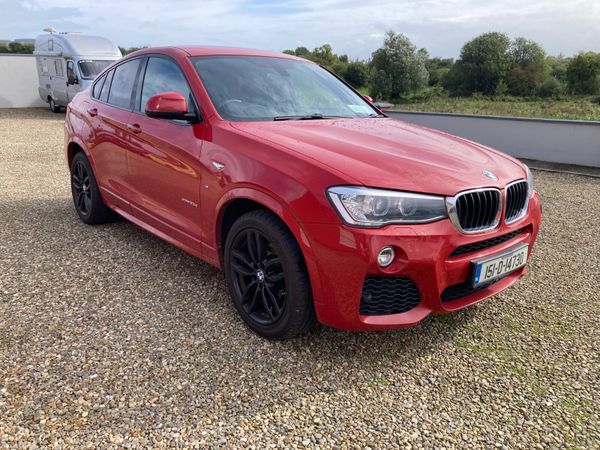 BMW X4 SUV, Diesel, 2015, Red