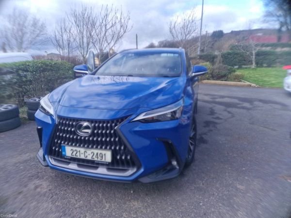 Lexus NX SUV, Petrol Plug-in Hybrid, 2022, Blue
