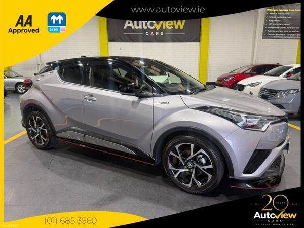 Toyota C-HR SUV, Petrol Hybrid, 2019, Silver