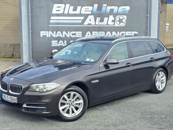 BMW 5-Series Estate, Diesel, 2014, Brown