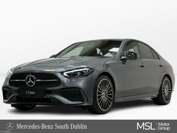 Mercedes-Benz C-Class Saloon, Diesel Hybrid, 2026, Grey