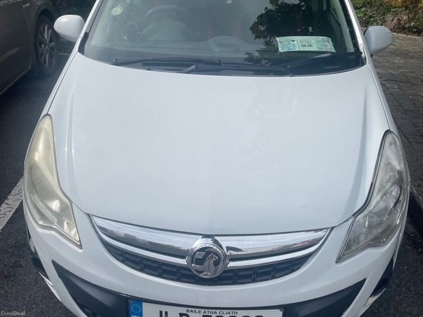 Vauxhall Corsa Hatchback, Petrol, 2011, White