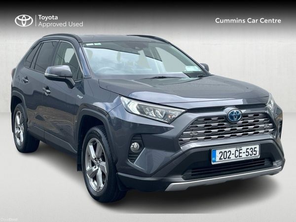 Toyota RAV4 SUV, Petrol Hybrid, 2020, Grey