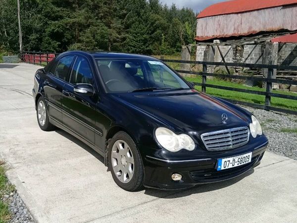 Mercedes-Benz C-Class Saloon, Petrol, 2007, Black