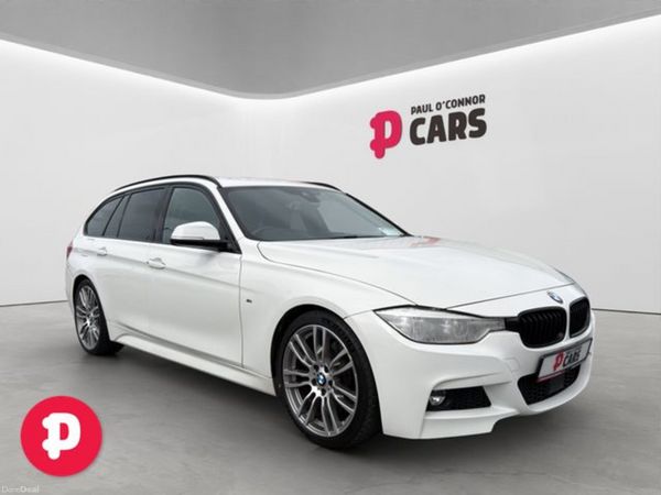 BMW 3-Series Estate, Diesel, 2017, White