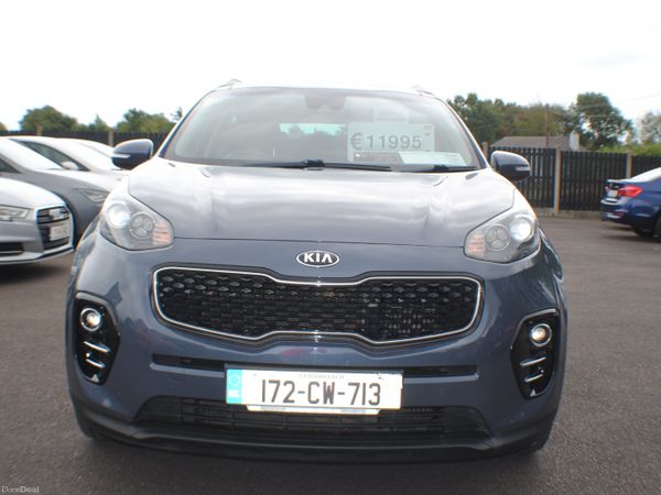 Kia Sportage SUV, Diesel, 2017, Blue